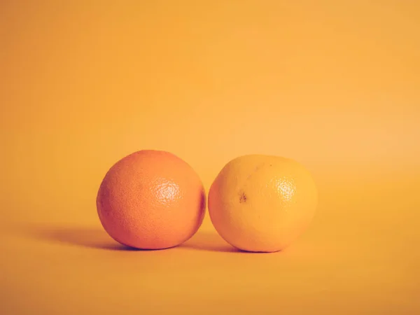 Red Yellow Grapefruit Orange Background — Stock Photo, Image