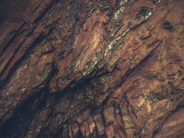 Roccia di arenaria rossa — Foto Stock