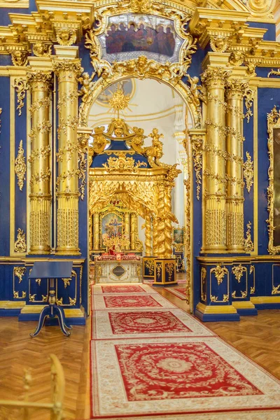 细节看法教会内部 圣彼得堡 — 图库照片