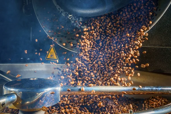 Sıralama ve kavurma kahve makinesi görünümünü kapat