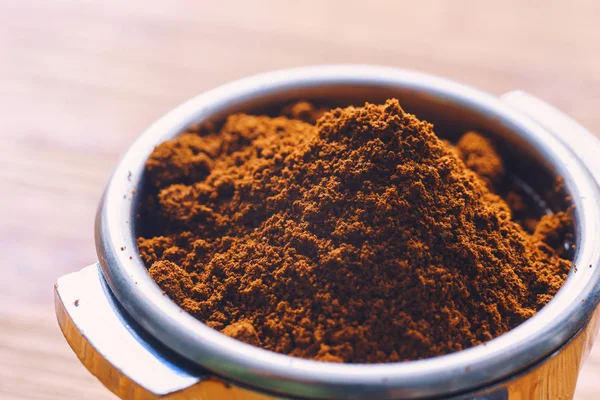 Taze çekilmiş kahve görünümünü kapat