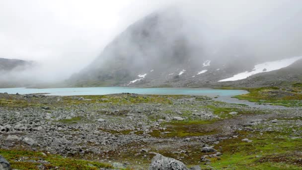 Beautiful Trollveggen Mountain Norway — Stock Video