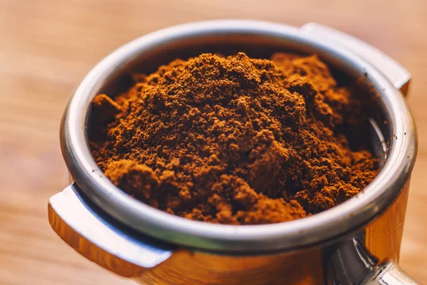 Taze çekilmiş kahve görünümünü kapat