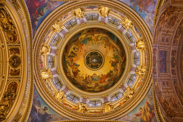 San Petersburgo Rusia Mayo 2018 Interior Catedral Isaac San Petersburgo — Foto de Stock