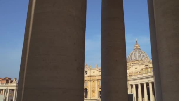 Panteão em Roma, Itália em 4k — Vídeo de Stock