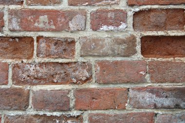 Kırmızı tuğla duvar, eski tuğla arkaplan