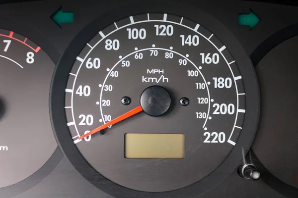Dashboard Instruments Speedometer Car — Stock Photo, Image
