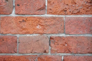 Kırmızı tuğla duvar, eski tuğla arkaplan