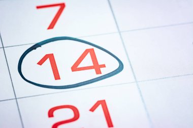 Takvimde işaretle 14 Şubat, Sevgililer Günü, aşk, ilişki