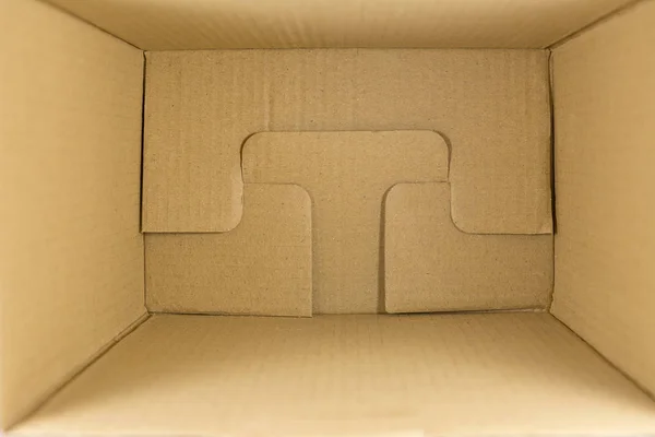 Cardboard Box Parcels Look Mock Copyspace — Stock Photo, Image