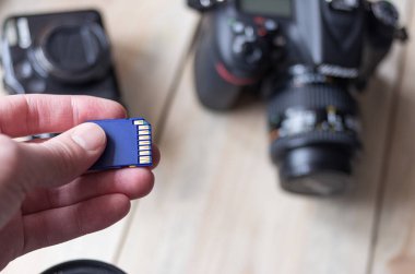 Kamera arkaplanındaki flaş kart, Slr kamera için hafıza kartı, flash disk, fotoğraf depolama