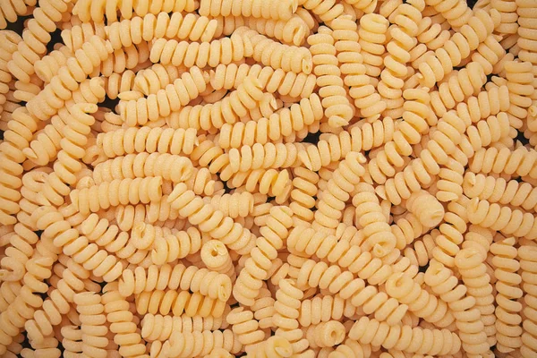 Pasta Durum Wheat Curls Fusilli Cavatappi Unprepared Raw Pasta Cellentani — Stock Photo, Image