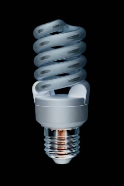 energy-saving light bulb for household lamps, energy-saving and environmentally friendly technology, harmful to the environment, negative image