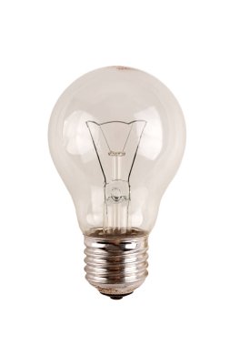 obsolete uneconomical and unecological incandescent bulb with tungsten filament
