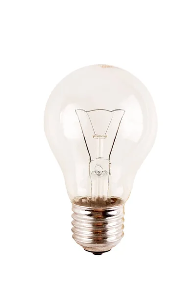 Ampoule Incandescente Obsolète Non Économique Non Écologique Avec Filament Tungstène — Photo