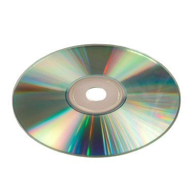 Cd Dvd beyaz arkaplanda izole edildi