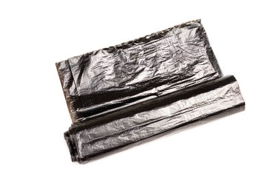 Bir rulo plastik çöp torbası, ev atıklarının ayrıştırılması ve geri dönüşümü, geri dönüşümlü plastik torbalar.