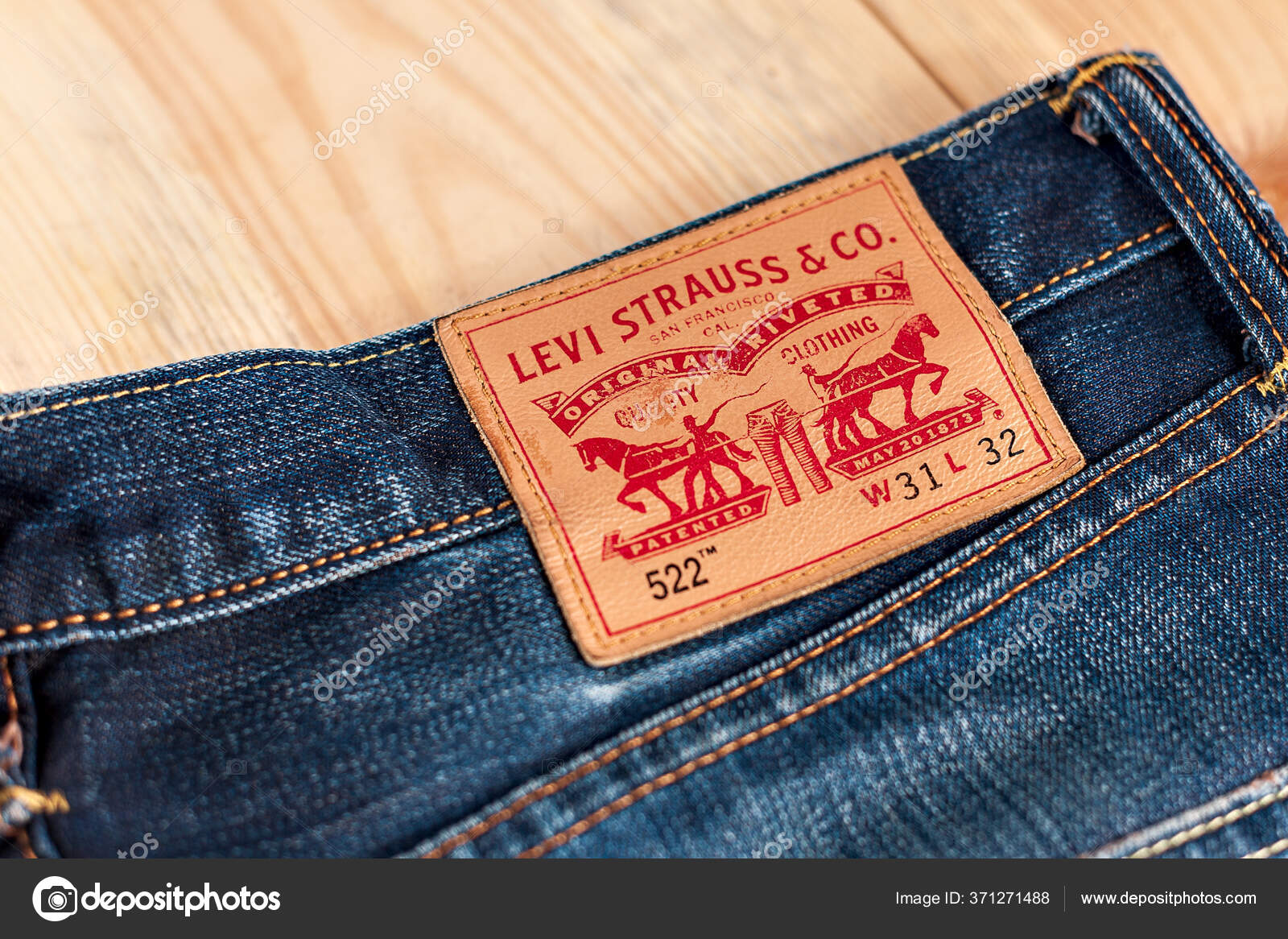 2019 Nizhniy Novgorod Russia Stripe Brand Jeans Levi Strauss American –  Stock Editorial Photo © daniiD #371271488