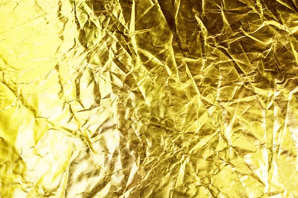 Goldgrund oder Textur und Schatten. Gold Gewebefalte — Stockfoto