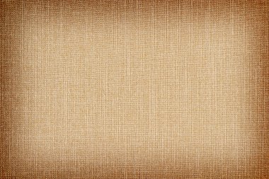 Arka plan için doğal keten dokusu. Kahverengi renk