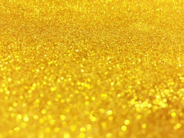 抽象的黄金散景圈子为圣诞背景，闪耀着李 — 图库照片