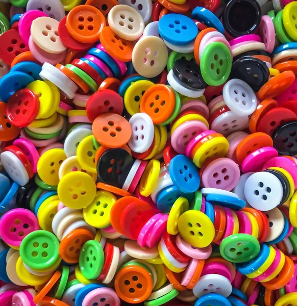 Kleurrijke vele botton voor achtergrond — Stockfoto