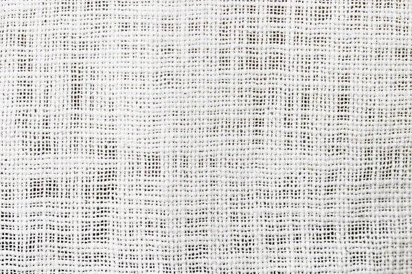 White Sackcloth texture for background — Stock Photo, Image