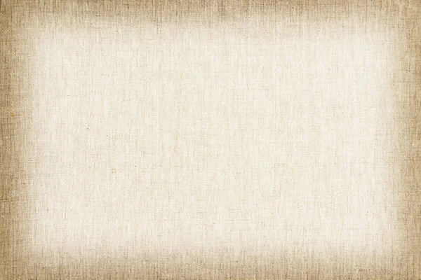 褐色亚麻纹理背景 — 图库照片