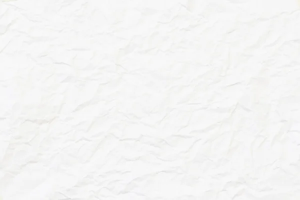 Beyaz kağıt doku tasarımınız için arka plan için buruşuk