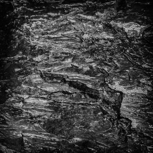 Ciemnoszarym tle kamień czarny lub tekstury i pustej przestrzeni — Zdjęcie stockowe