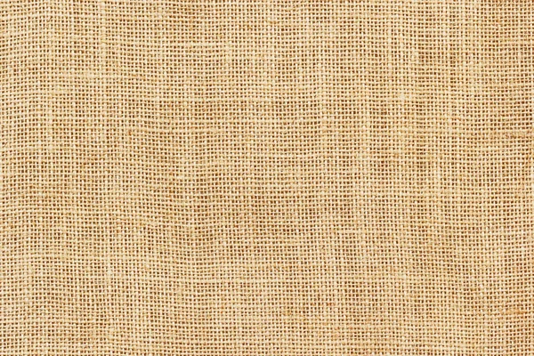 Textura de pano de saco marrom ou fundo e espaço vazio — Fotografia de Stock