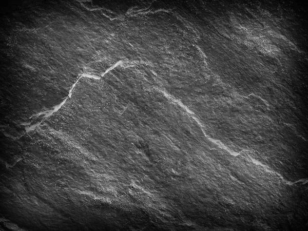 Ardoise noire gris foncé fond ou texture de pierre et espace vide — Photo