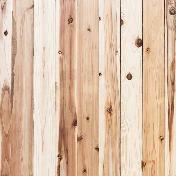 Brown wood wall plank and gnarl texture or background — Stock Photo, Image