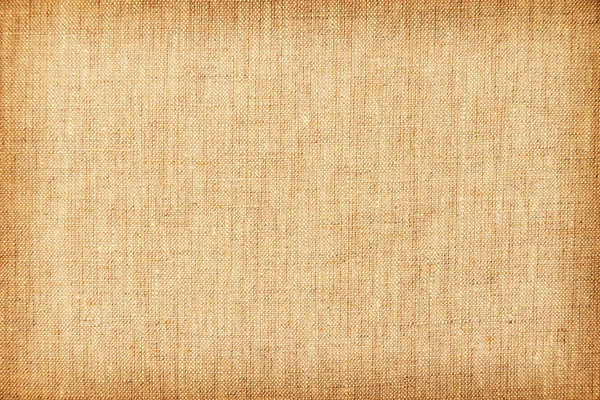 Brown light linen texture or background for your design — Stock Photo, Image