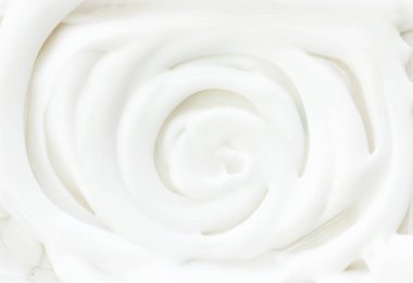 Kozmetik beyaz kremalı arka plan veya doku, shap