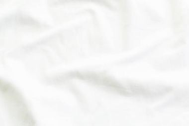 Beyaz yatak takımları levha ve tasarımınız için boş alanı yakın çekim