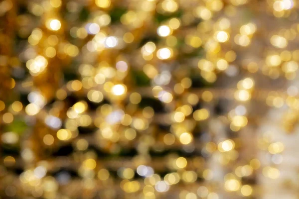 Goldglitzern und Kopierraum für weihnachtlichen Hintergrund — Stockfoto