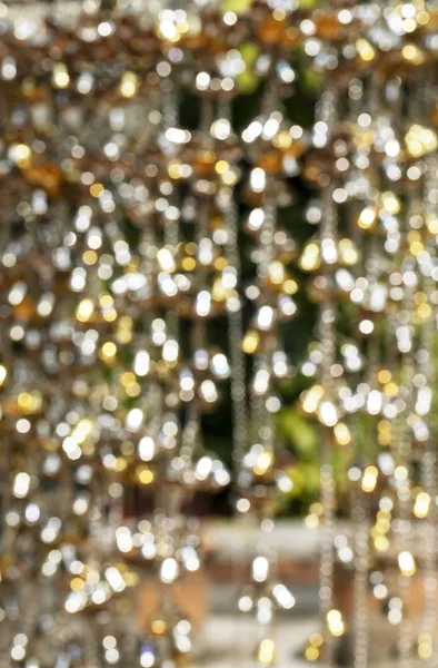 Gold sparkle glitter and copy space for Christmas background