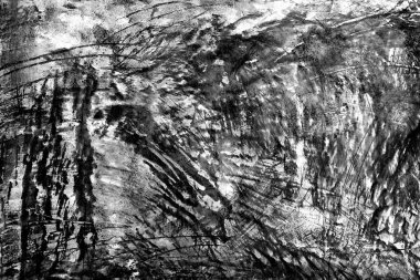 Grunge siyah ve beyaz soyut sıkıntı arka planı veya dokusu.