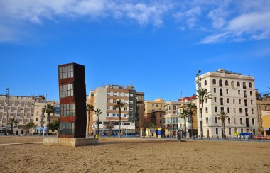 Barceloneta ilçe ve Barcelona beach city