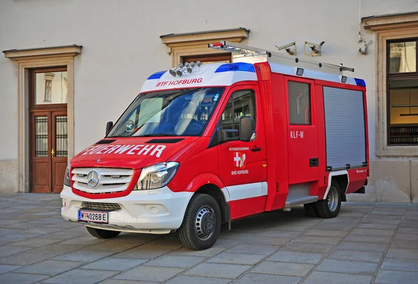 Pista de bomberos en la calle de Viena — Foto de Stock