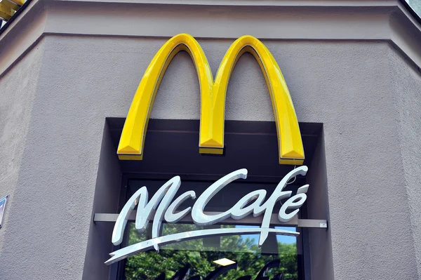 Logotipo di McCafe — Foto Stock