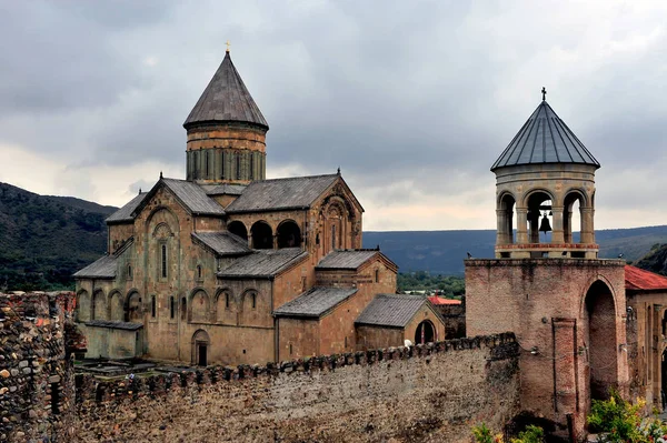 Vista superior da Catedral de Svetitskhoveli — Fotografia de Stock