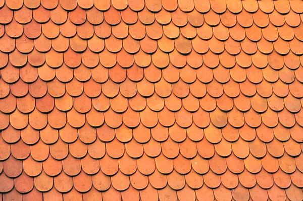Forma redonda techo azulejos fondo — Foto de Stock