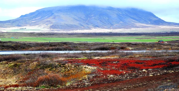 Naturliga isländska landskapet — Stockfoto