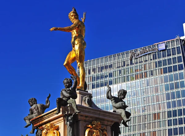 View of architectural symbols of Batumi city — Stock Photo, Image