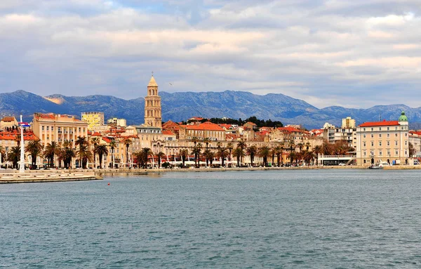 Vista panorámica del casco antiguo de Split —  Fotos de Stock