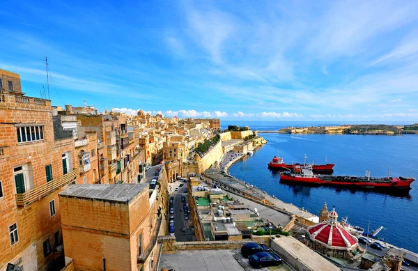 Cidade de Valletta, malta — Fotografia de Stock