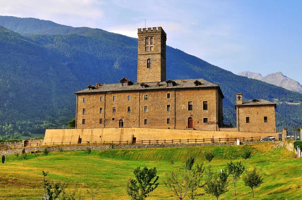 Древний замок, Италия — стоковое фото