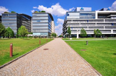 Budapeşte iş bölgesi ofis binaları